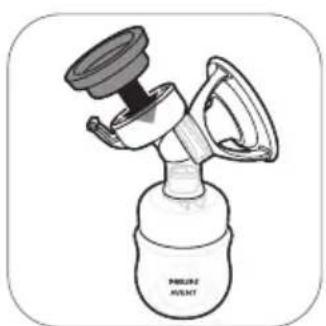 PHILIPS Avent SCF391 - Montaje del extractor de leche - 5