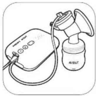 PHILIPS Avent SCF392 - Assemblage du tire-lait - 12