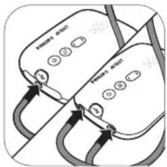 PHILIPS Avent SCF392 - Assembling the breast pump - 9