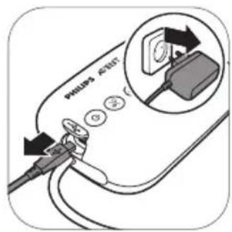 PHILIPS Avent SCF392 - Charging the breast pump - 4