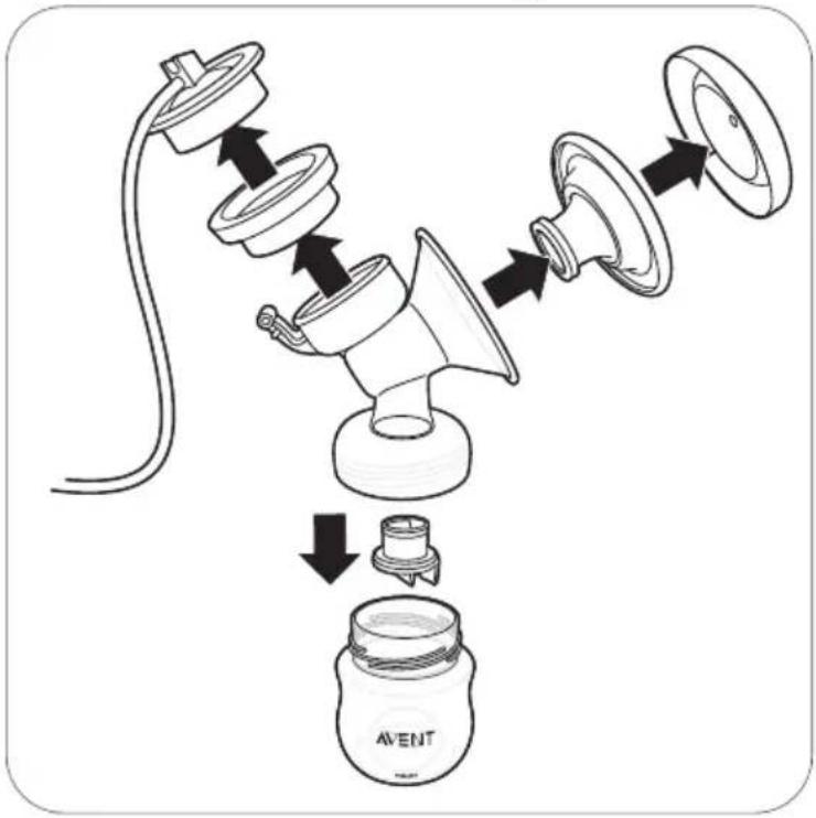 PHILIPS Avent SCF392 - Step 1: Disassembling - 1