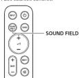 SONY HTS400 - Appréciation de l'effet surround (SOUND FIELD) - 1