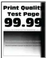 LEXMARK MX431 - Bandes noires verticales - 1
