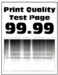 LEXMARK MX431 - Bandes pãles verticales - 1
