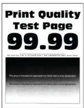 LEXMARK MX431 - Problèmes de qualité d'impression - 2