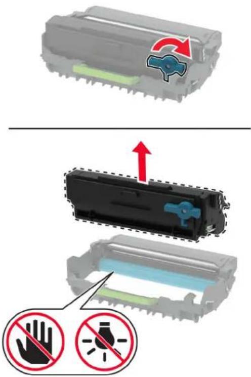 LEXMARK MX431 - Remplacement de la cartouche de toner - 4