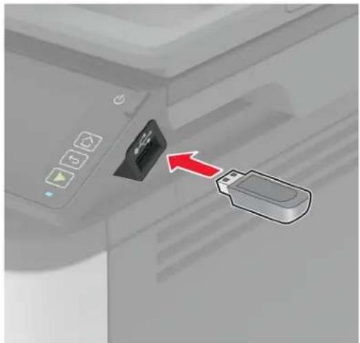 LEXMARK MX431 - Numérisation vers un lecteur flash - 1