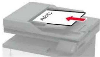 LEXMARK MX431 - Utilisation du dispositif d'alimentation automatique et de la vitre du scanner - 1