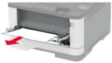LEXMARK MX431 - Bourrage papier dans le chargeur multifonction - 1