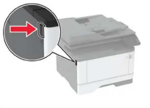 LEXMARK MX431 - Bourrage papier dans l'unité d'impression recto verso - 1