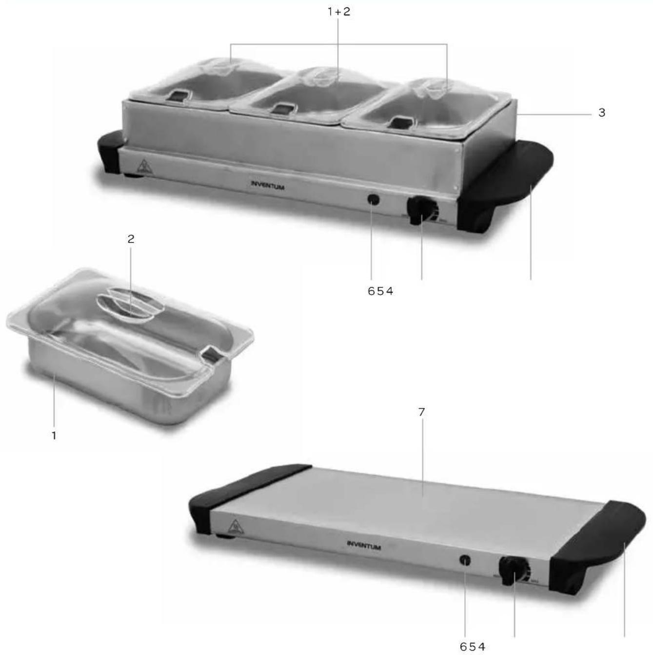 INVENTUM BW315S - Beschreibung des Geräts - 1