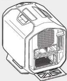 CORSAIR Graphite 380T - Come rimuovere il filtro antipolvere inferiore? - 1
