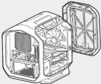 CORSAIR Graphite 380T - How do I remove the I/O Panel? - 1