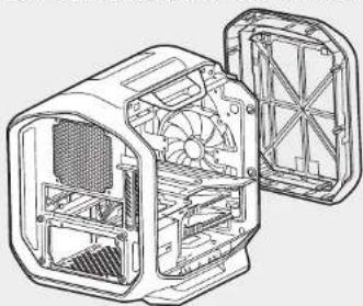 CORSAIR Graphite 380T - Come rimuovere il pannello I/O?? - 1