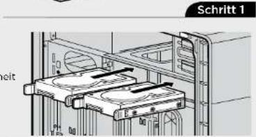 CORSAIR Carbide Clear 600C - Installation von HDD-Laufwerken - 2