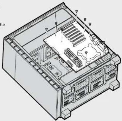 CORSAIR Carbide Clear 600C - Installing the Motherboard - 1
