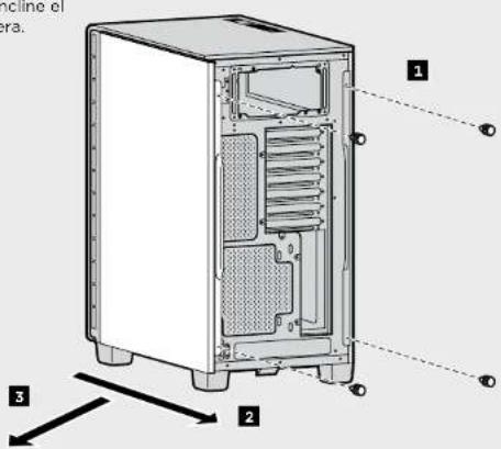 CORSAIR Carbide Clear 600C - Retirada de los paneles laterales (600Q) - 1