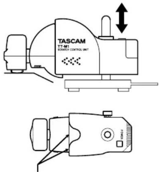 TASCAM TT-M1 SCRATCH CONTROL UNIT