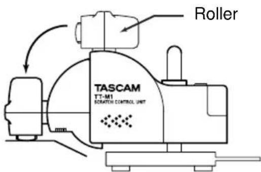 Roller TASCAM TT-M1 SCRATCH CONTROL UNIT