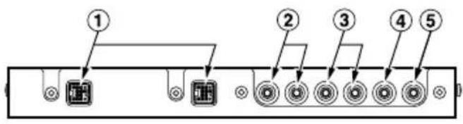 CLARION DVH940N - 部件名称 - 1