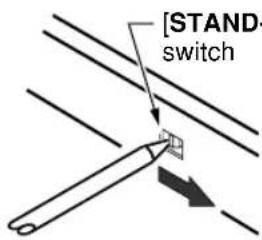 CLARION DVC920 - [RESET] switch - 1