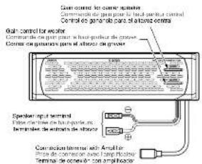 CLARION SRK604 - -Amplificateur - 1