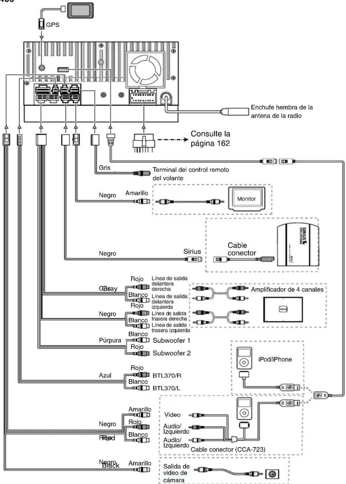 CLARION NX409 - Nota: - 1