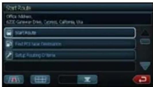 CLARION NX409 - Orientación y configuración de la dirección laboral - 1