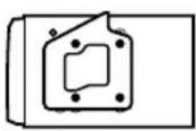 CLARION NX409 - Supports de fixation communs - 3