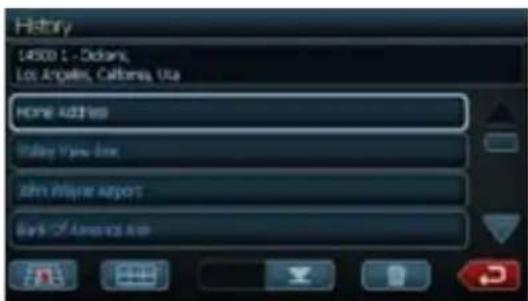 CLARION NX409 - History Mode - 1