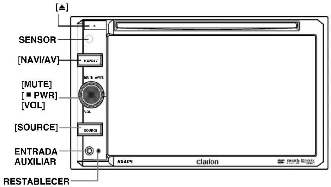 CLARION NX409 - CONTROLES - 1