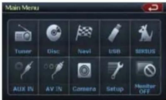 CLARION NX409 - Displaying the Navigation Map - 1