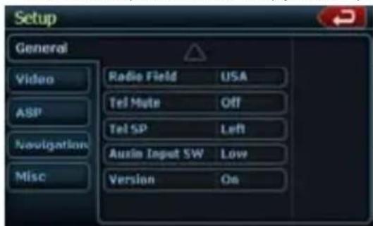 CLARION NZ409 - Commandes AUX In/AV In - 1