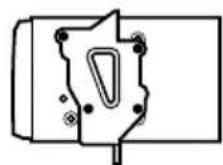CLARION NZ409 - Supports de fixation commun - 1