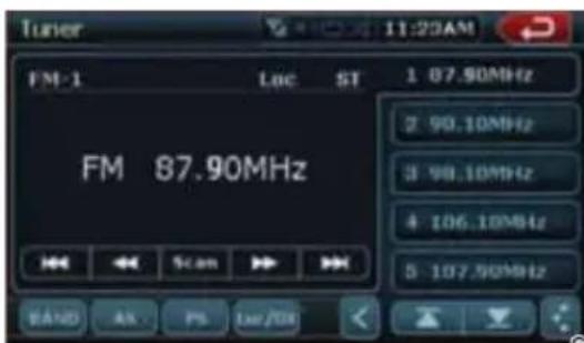 CLARION NZ409 - Ajuste del audio - 1