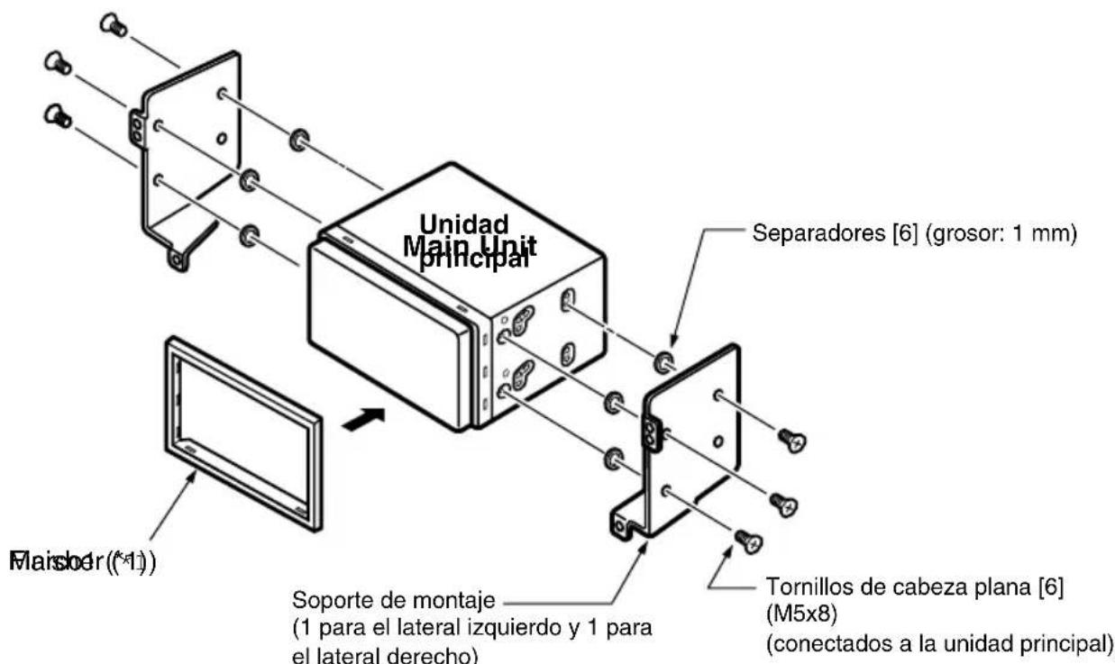 CLARION NZ409 - Instalación de la unidad principal - 2