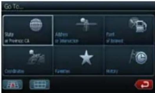 CLARION NZ409 - Displaying the Navigation Map - 4