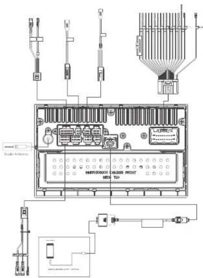 CLARION FX508 - 20.WIRE CONNECTION GUIDE - 1