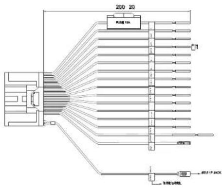 CLARION FX508 - 20.-GUIDE DE CONNEXION DESC C BLES (suite) - 1