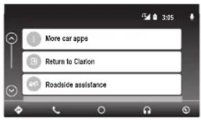 CLARION FX508 - MODE PRINCIPALAndroid Auto - 2