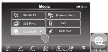 CLARION FX508 - 08.-OPERACION DE ARCHIVO DE VIDEO POR USB - 1