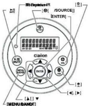 CLARION M606 - Remarque : - 1