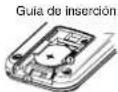 CLARION M606 - como insertar la bateria - 2