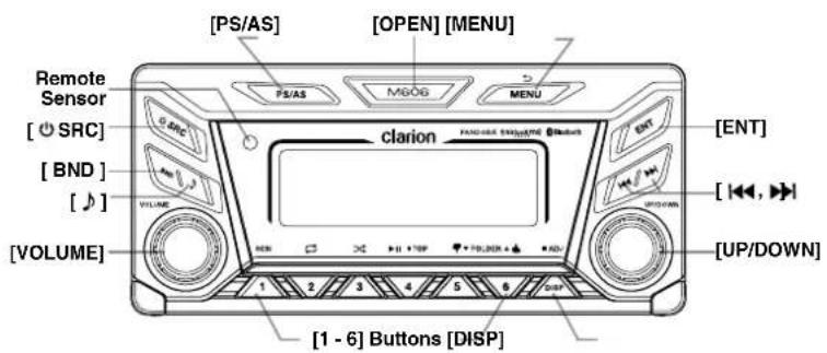CLARION M606 - 3.CONTROLS - 1