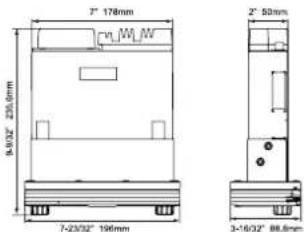 CLARION M606 - SPECIFICATIONS TECHNIQUES - 1