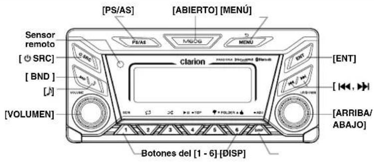 CLARION M606 - 3.CONTROLES - 1