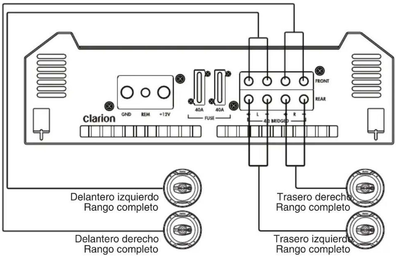 CLARION XH5210 - Sistema de alta potencia de cinco canales (XH5410) - 1