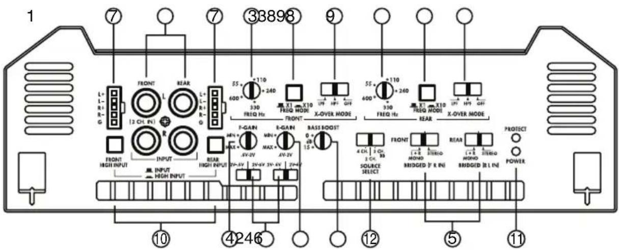 CLARION XH5210 - 3.CONTROLES - 2