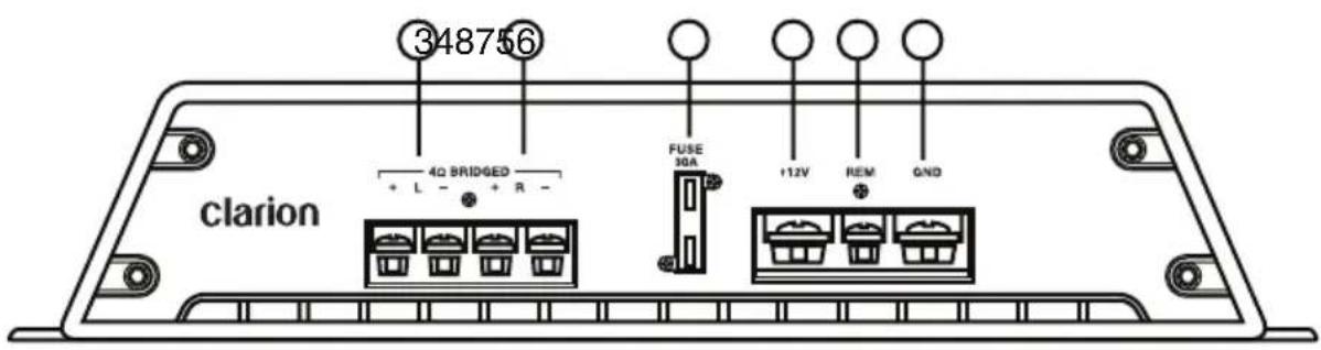 CLARION XR2110 - PRECAUCION! - 2