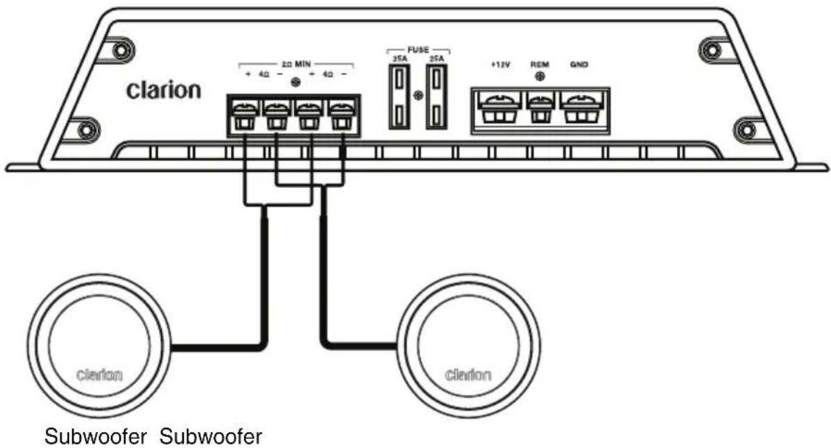 CLARION XR2110 - Subwoofer system - 1